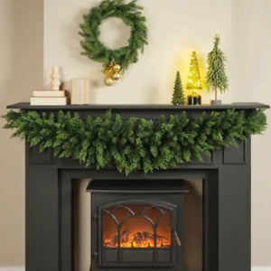 50cm Artificial Cedar Wreath – Indoor & Outdoor