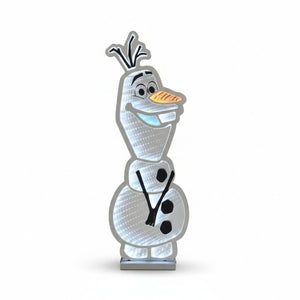 Festive Disney Olaf Christmas Infinity Light 65cm - XMAS ROOM DECORATION - LIGHT UP - Beattys of Loughrea