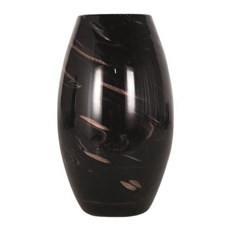 Purple Marbled Glass Vase – 23cm - DESK/READING LAMPS - Beattys of Loughrea