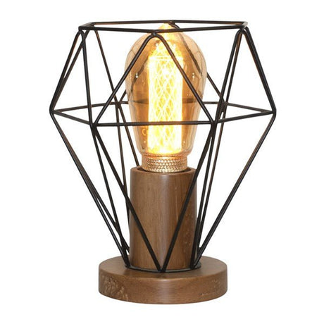 Cage Table Lamp – 17x21cm - DESK/READING LAMPS - Beattys of Loughrea