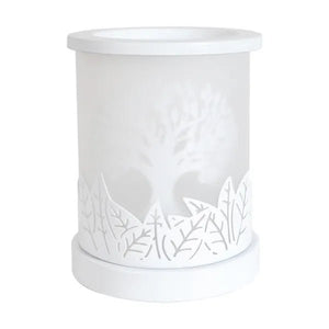 Electric Wax Melter – Tree Of Life White – 15cm - POT POURRI/AROMATHERAPY/OILS/DIFFUSER - Beattys of Loughrea