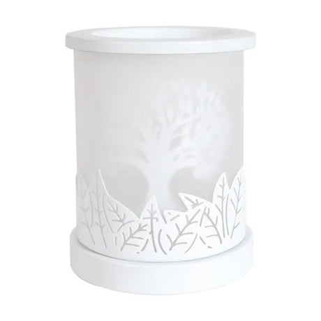 Electric Wax Melter – Tree Of Life White – 15cm - POT POURRI/AROMATHERAPY/OILS/DIFFUSER - Beattys of Loughrea