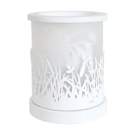 Electric Wax Melter – Highland Cow White – 15cm - POT POURRI/AROMATHERAPY/OILS/DIFFUSER - Beattys of Loughrea