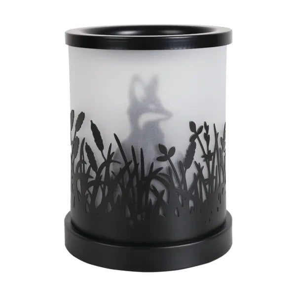 Electric Wax Melter – Fox Black – 15cm - POT POURRI/AROMATHERAPY/OILS/DIFFUSER - Beattys of Loughrea