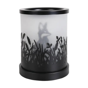 Electric Wax Melter – Fox Black – 15cm - POT POURRI/AROMATHERAPY/OILS/DIFFUSER - Beattys of Loughrea