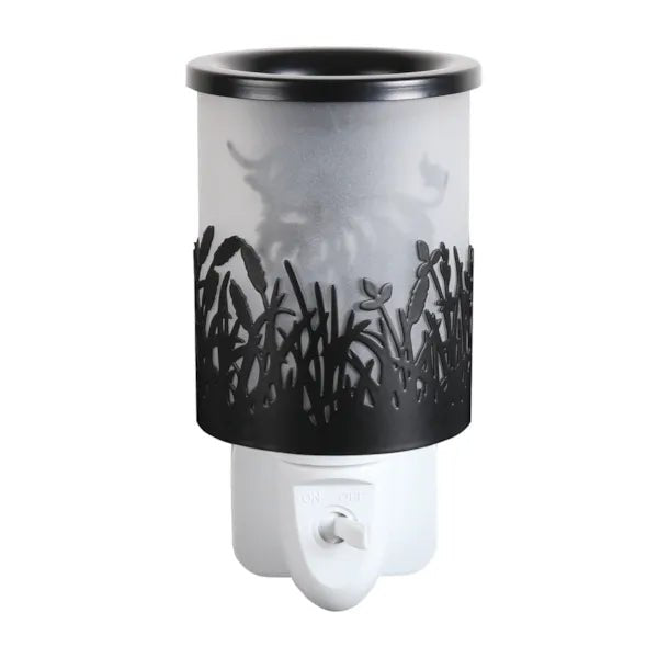 Plug-In Highland Cow Wax Melter – Black – 14cm - POT POURRI/AROMATHERAPY/OILS/DIFFUSER - Beattys of Loughrea