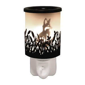 Plug-In Fox Wax Melter – Black – 14cm - POT POURRI/AROMATHERAPY/OILS/DIFFUSER - Beattys of Loughrea