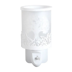 Plug-In Tree Of Life Wax Melter – White – 14cm - POT POURRI/AROMATHERAPY/OILS/DIFFUSER - Beattys of Loughrea