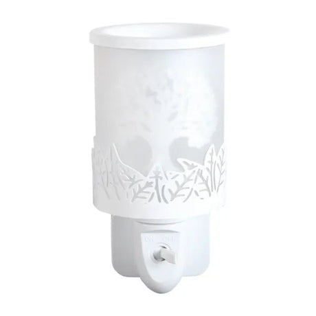 Plug-In Tree Of Life Wax Melter – White – 14cm - POT POURRI/AROMATHERAPY/OILS/DIFFUSER - Beattys of Loughrea