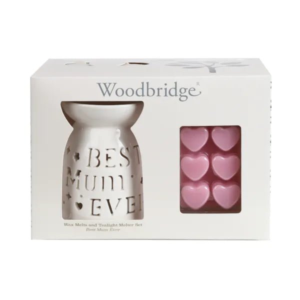 Woodbridge Wax Melts & Tealight Melter Set – Best Mum Ever - POT POURRI/AROMATHERAPY/OILS/DIFFUSER - Beattys of Loughrea