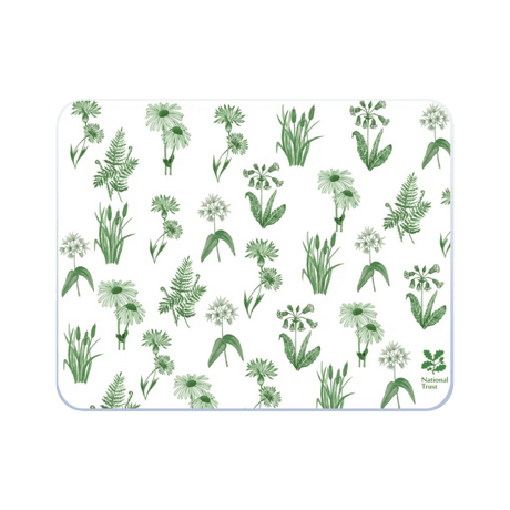 Tuftop Dyrham Park Flowers Medium Glass Worktop Protector – 40 x 30cm - WORKTOP SAVER - Beattys of Loughrea