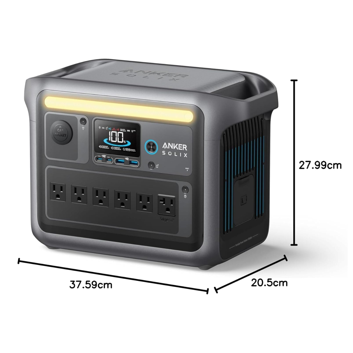 Anker SOLIX C1000 Portable Power Station | 1800W