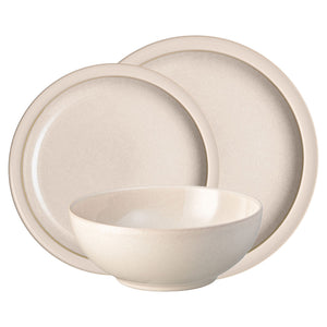 Denby Elements Savannah Cream 12 Piece Tableware Set