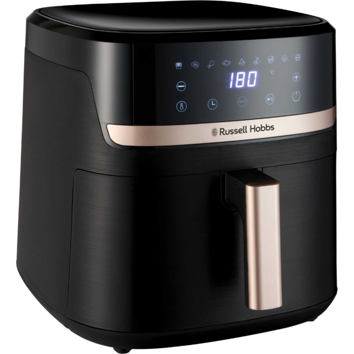 Russell Hobbs SatisFry Digital Air Fryer 8.3L - Black & Champagne - 27630
