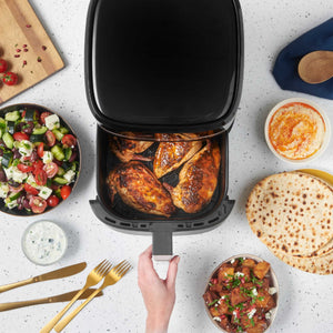 Russell Hobbs SatisFry Digital Air Fryer 8.3L - Black & Champagne - 27630