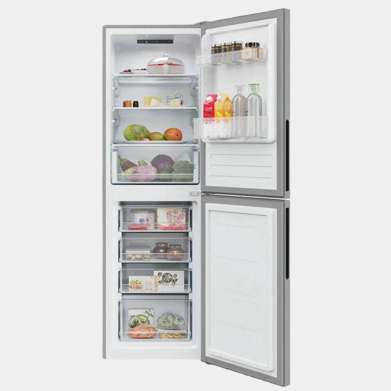 Hoover H-FRIDGE 300 HOCT3L517ESK-1 252L Low Frost Fridge Freezer, Silver