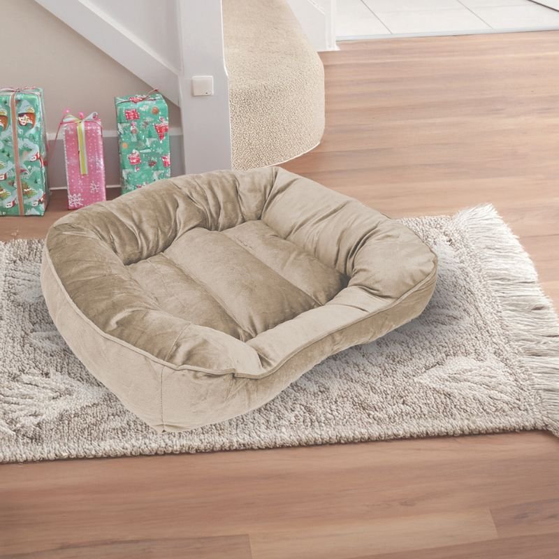 Zoon Komfort Pet Bed – Stone – M/L - PET TOYS BOOKS - Beattys of Loughrea