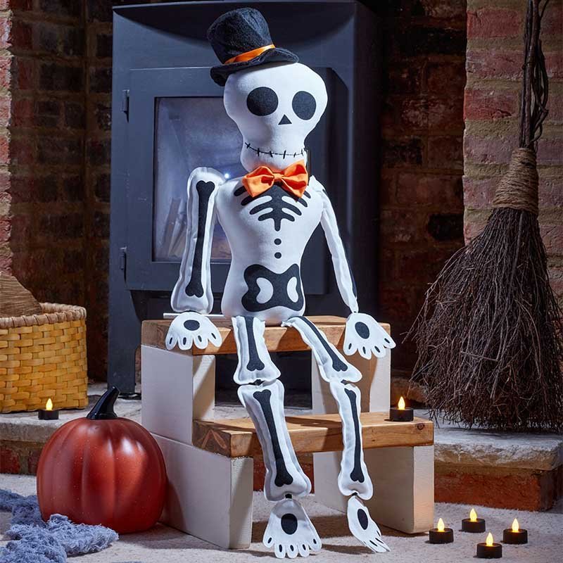 Skelly Halloween Skeleton Ornament