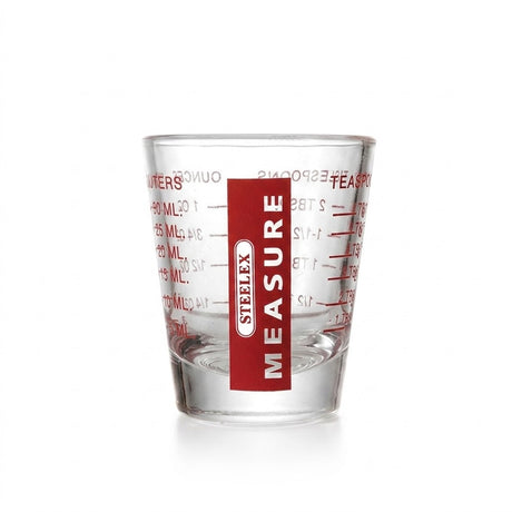 1.5oz Glass Measure Mini – Steelex - KITCHEN HAND TOOLS - Beattys of Loughrea