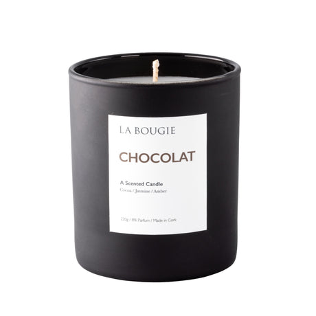 La Bougie Chocolat Candle 220g - POT POURRI/AROMATHERAPY/OILS/DIFFUSER - Beattys of Loughrea