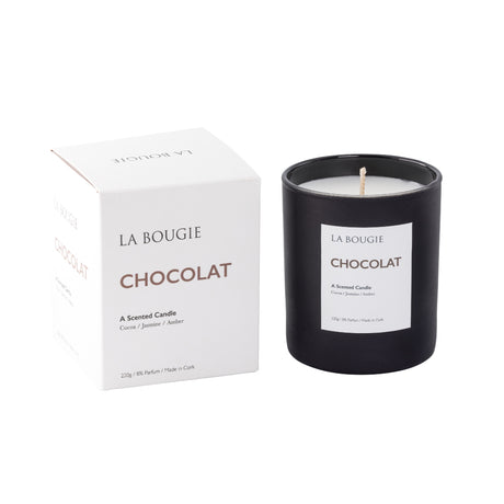 La Bougie Chocolat Candle 220g - POT POURRI/AROMATHERAPY/OILS/DIFFUSER - Beattys of Loughrea