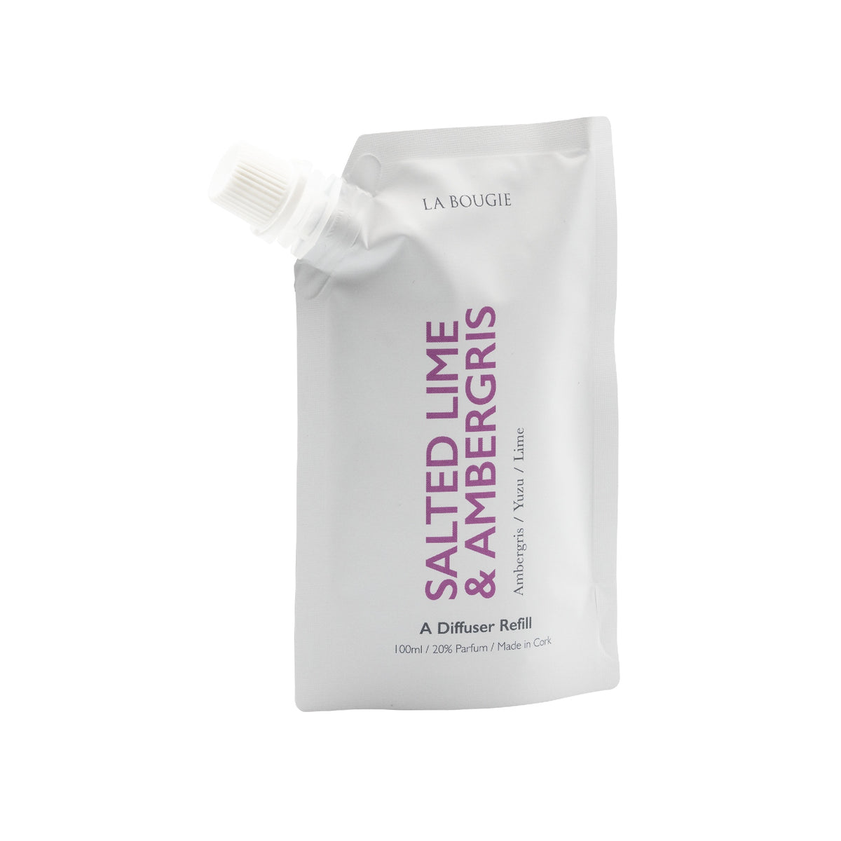 La Bougie Salted Lime & Ambergris Room Diffuser Refill - POT POURRI/AROMATHERAPY/OILS/DIFFUSER - Beattys of Loughrea