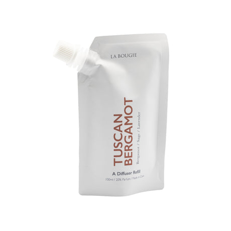 La Bougie Tuscan Bergamot Room Diffuser Refill - POT POURRI/AROMATHERAPY/OILS/DIFFUSER - Beattys of Loughrea