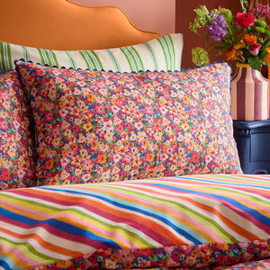 Darling Ditsy Bright Duvet Cover Set - King