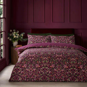 Richmond Plum Duvet Cover Set - Double
