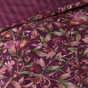 Richmond Plum Duvet Cover Set - Super King