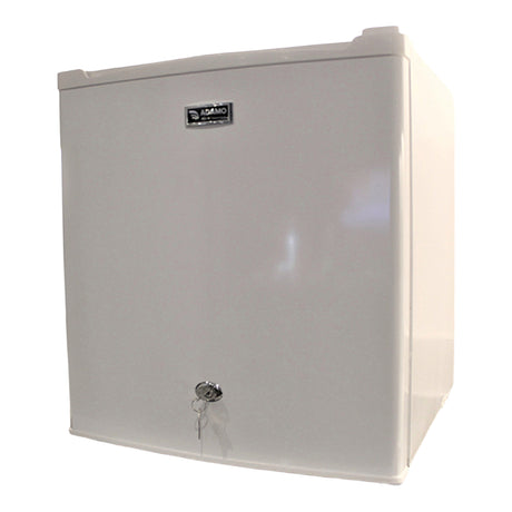 Adamo Table Top Fridge with Lock, White - FRIDGE PORTABLE/ CAMPING - Beattys of Loughrea