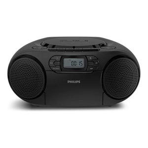 Philips CD Soundmachine with Cassette and Bluetooth, Black - TURNTABLE, RECORD PLAYER ONLY - Beattys of Loughrea