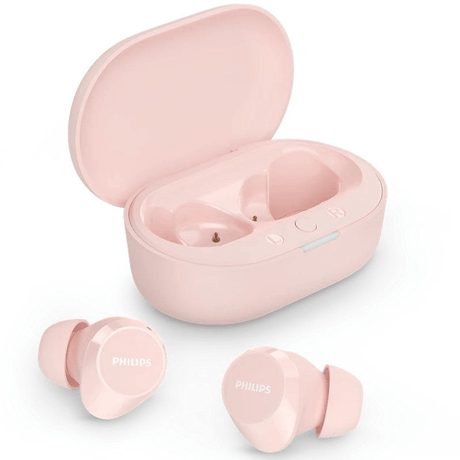 Philips True Wireless Earbuds 18-Hour Playtime TAT1209PK/00 – Pink - HEADPHONES / EARPHONES/ MICROPHONE - Beattys of Loughrea