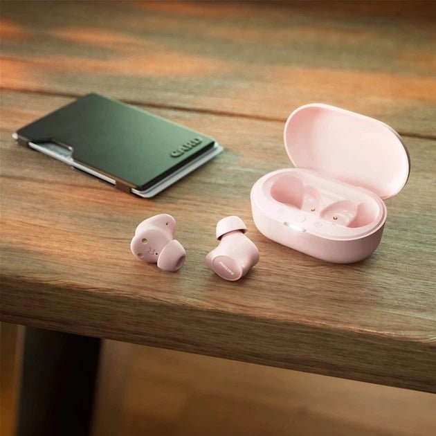 Philips True Wireless Earbuds 18-Hour Playtime TAT1209PK/00 – Pink - HEADPHONES / EARPHONES/ MICROPHONE - Beattys of Loughrea