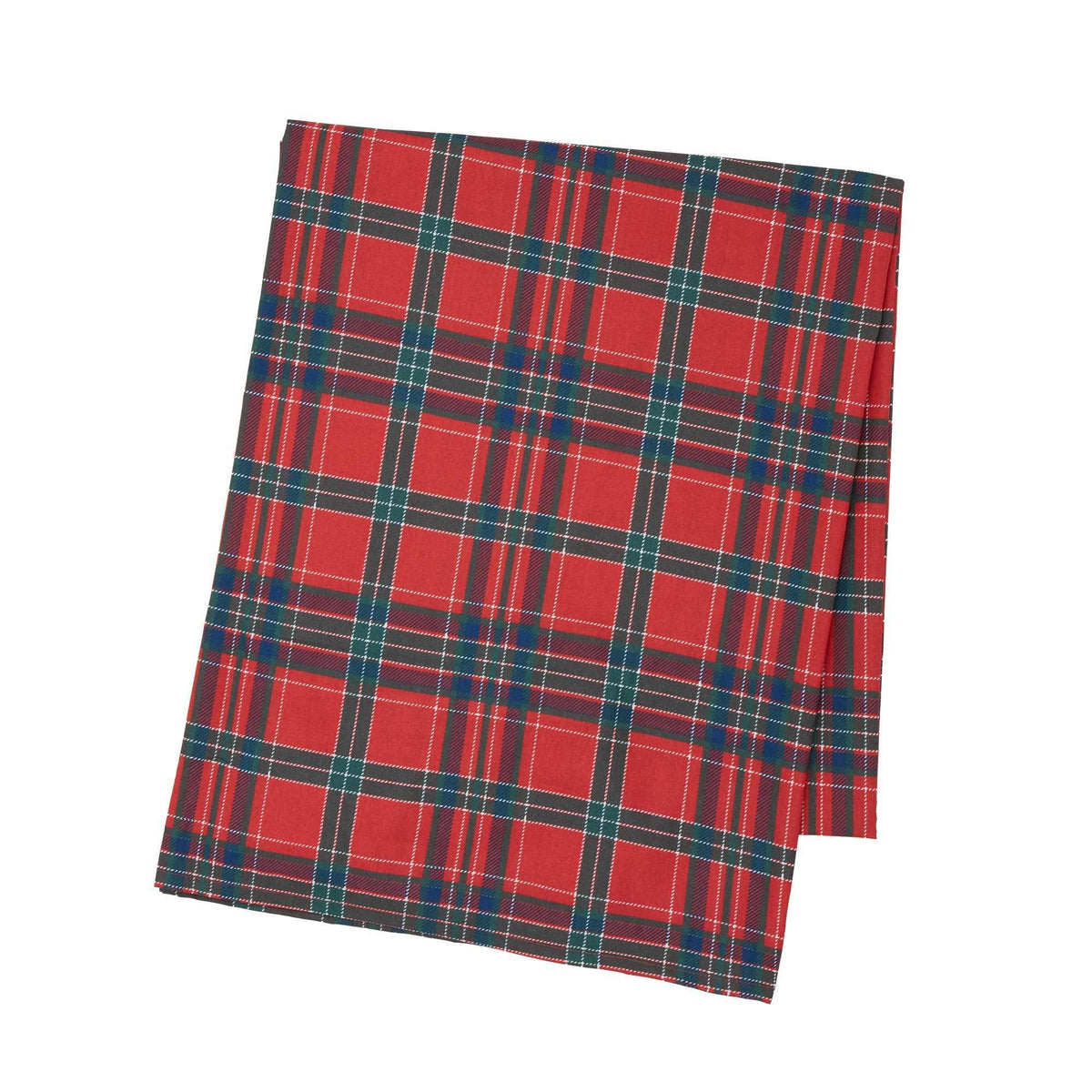 Tartan Check Red / Green Tablecloth