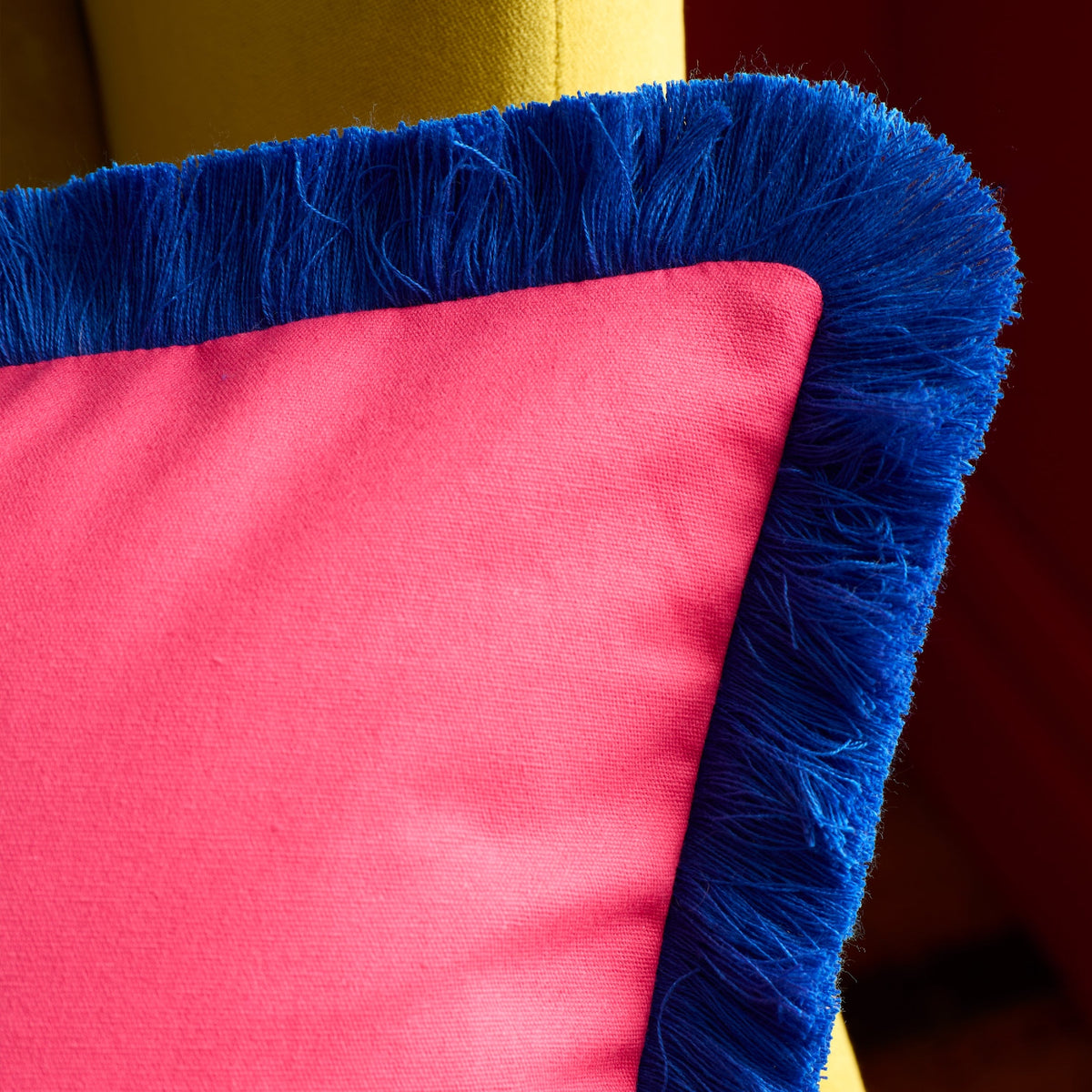 Darling Diagonal Stripe Bright Filled Cushion - 50 x 50cm