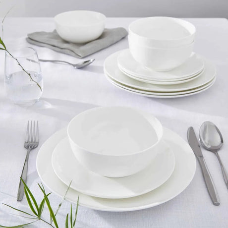 Portmeirion Home Royal Worcester Serendipity Coupe 12 Piece Dinner Set - TABLEWARE SETS - GENERAL - Beattys of Loughrea