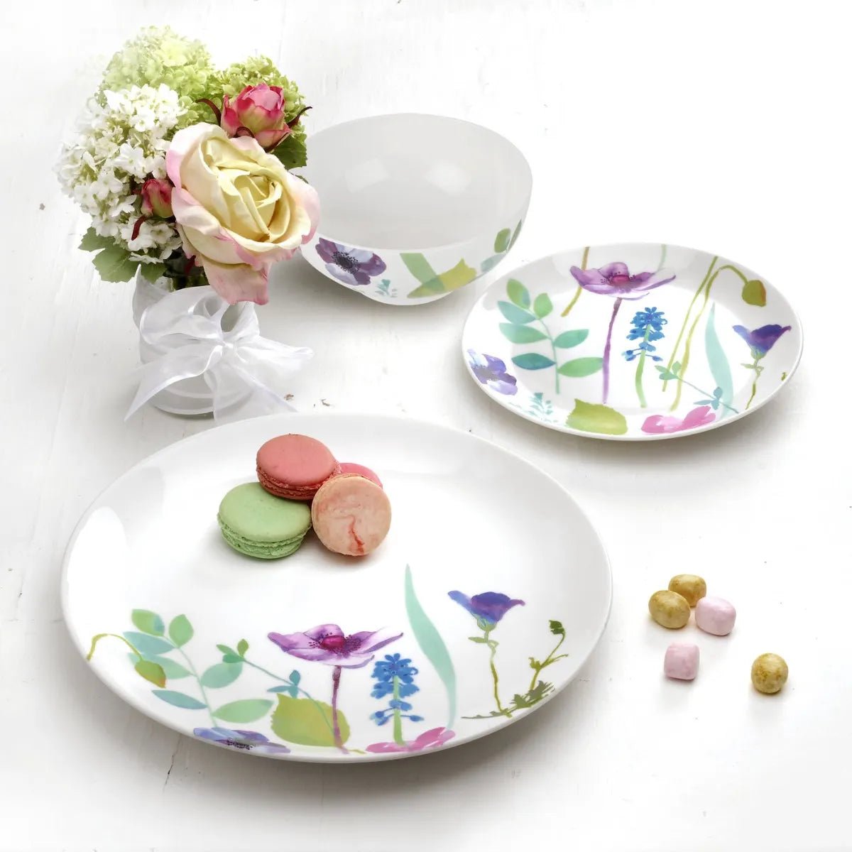 Portmeirion Home Water Garden 12 Piece Dinner Set - TABLEWARE SETS - GENERAL - Beattys of Loughrea
