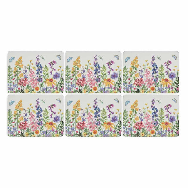 Pimpernel Wildflowers Set of 6 Placemats 30.5cm x 23cm - TABLEMATS/COASTERS - Beattys of Loughrea