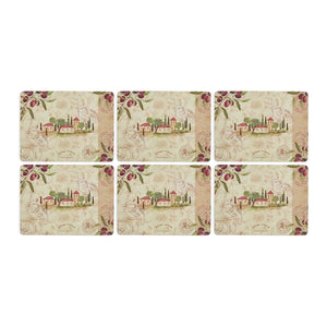 Pimpernel Olive Orchard Set of 6 Placemats 30.5cm x 23cm - TABLEMATS/COASTERS - Beattys of Loughrea