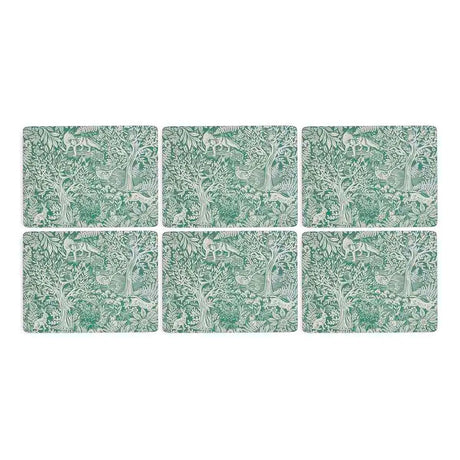 Pimpernel Tapestry Sage Set of 6 Placemats 30.5cm x 23cm - TABLEMATS/COASTERS - Beattys of Loughrea