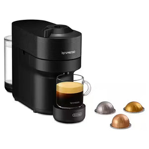 De'Longhi Nespresso Vertuo Pop ENV90.B Capsule Coffee Machine, Black - COFFEE MAKERS / ACCESSORIES - Beattys of Loughrea