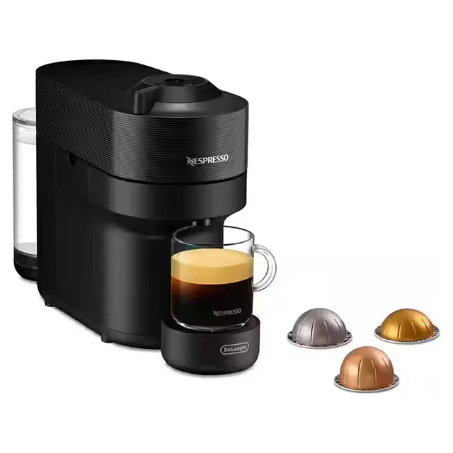 De'Longhi Nespresso Vertuo Pop ENV90.B Capsule Coffee Machine, Black - COFFEE MAKERS / ACCESSORIES - Beattys of Loughrea