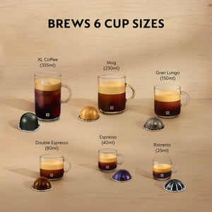 De'Longhi Nespresso Vertuo Pop ENV90.Y Capsule Coffee Machine, Yellow - COFFEE MAKERS / ACCESSORIES - Beattys of Loughrea