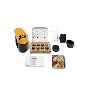 De'Longhi Nespresso Vertuo Pop ENV90.Y Capsule Coffee Machine, Yellow - COFFEE MAKERS / ACCESSORIES - Beattys of Loughrea