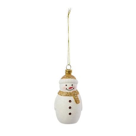 Glitzy Frosty Pendant Christmas Tree Ornament