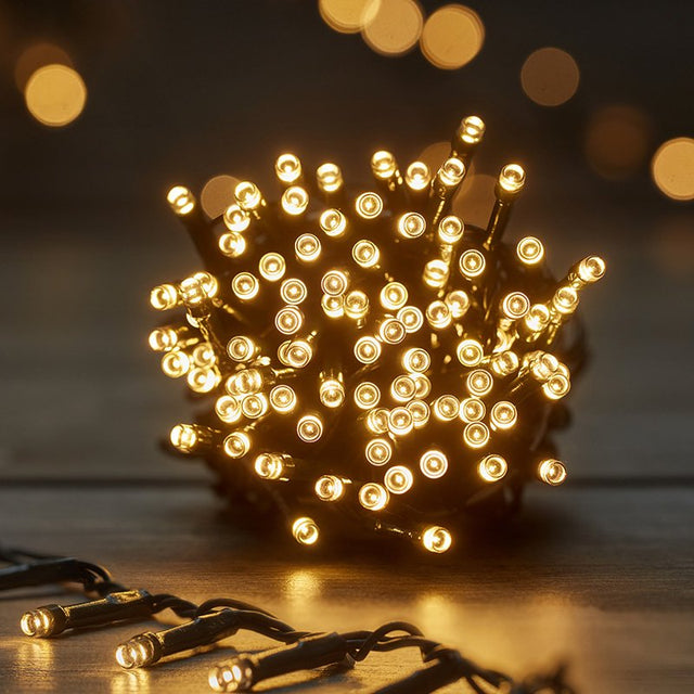 2000 LED Warm White Christmas Tree String Lights (Low Voltage)