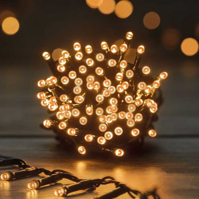 2000 LED Christmas Tree Lights – Antique White (Low Voltage)