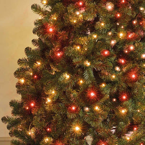 2000 LED Christmas Tree Lights – Antique White & Red (Low Voltage)