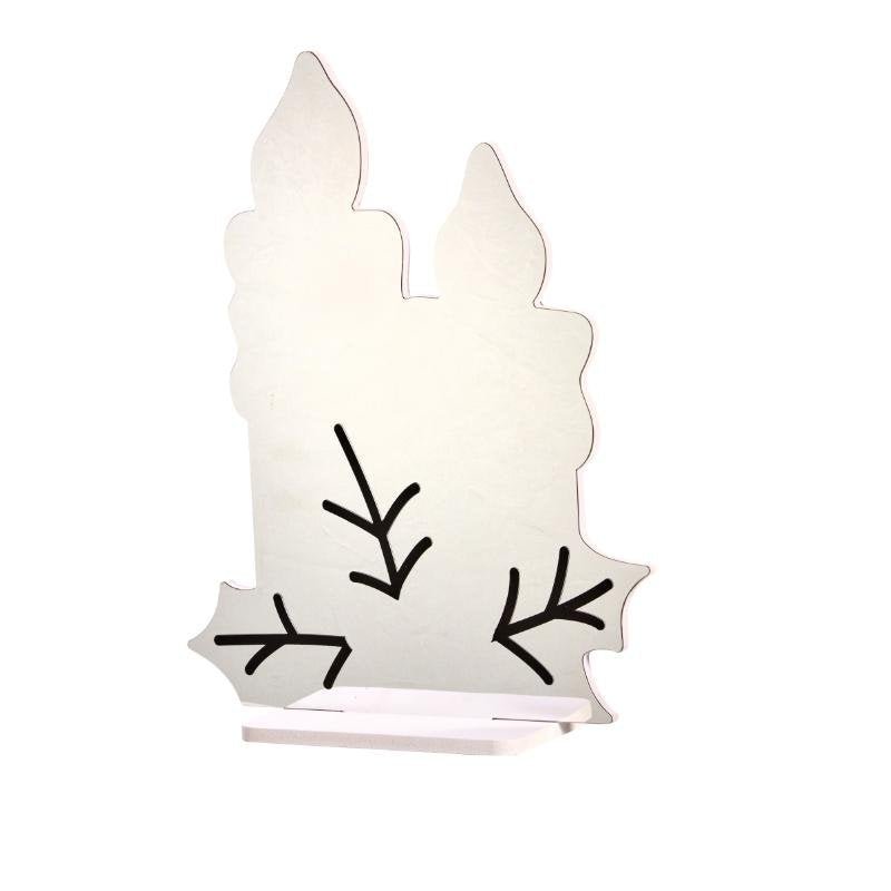 InfiniCandles Infinity Mirror Christmas Light – 45cm (Low Voltage) - XMAS ROOM DECORATION - LIGHT UP - Beattys of Loughrea